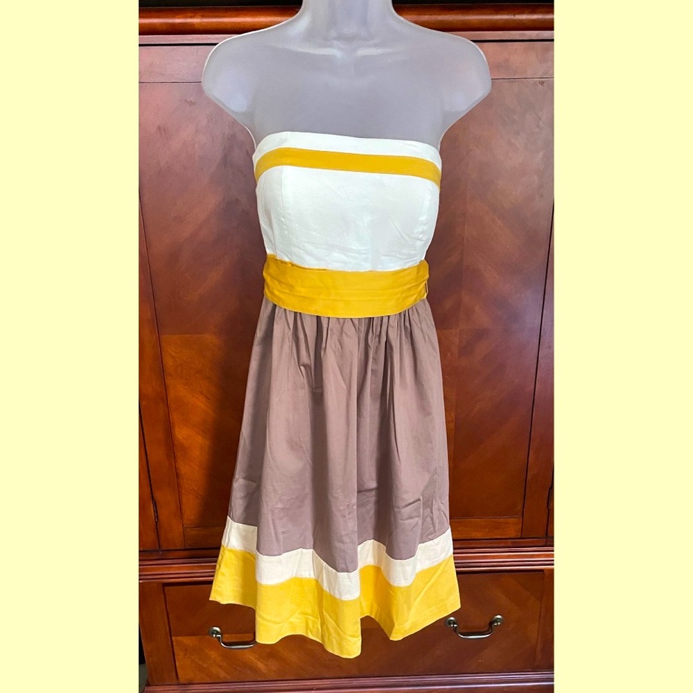 max and Cleo Strapless cotton dress By Max and Cleo
